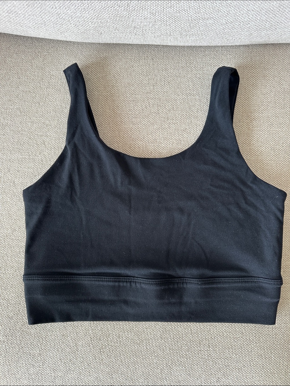 NIKE Dri-Fit Classic Yoga Sport Bra Top Women Size S Navy Blue No Padding